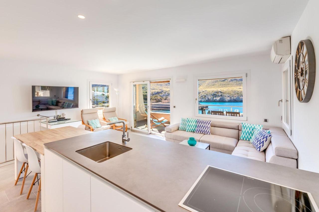 Apartamento Mirador Cala de Sant Vicenc Buitenkant foto